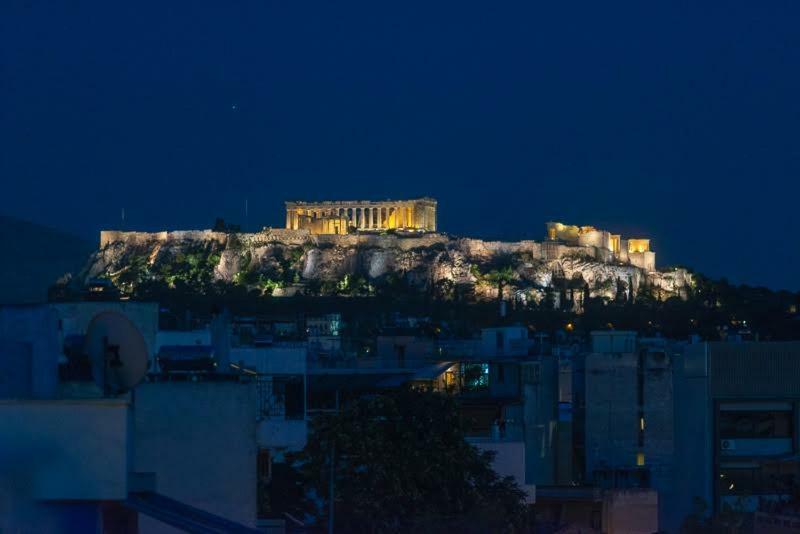 Ferienwohnung Acropolis View 6Th Floor Penthouse Athen Exterior foto