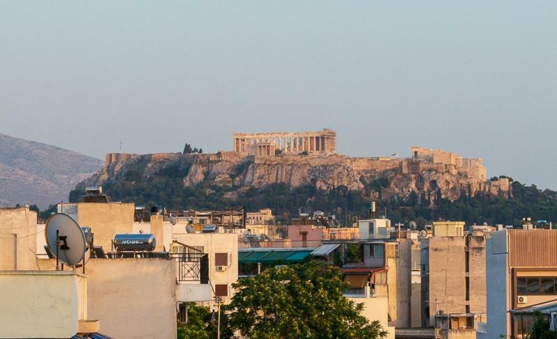 Ferienwohnung Acropolis View 6Th Floor Penthouse Athen Exterior foto